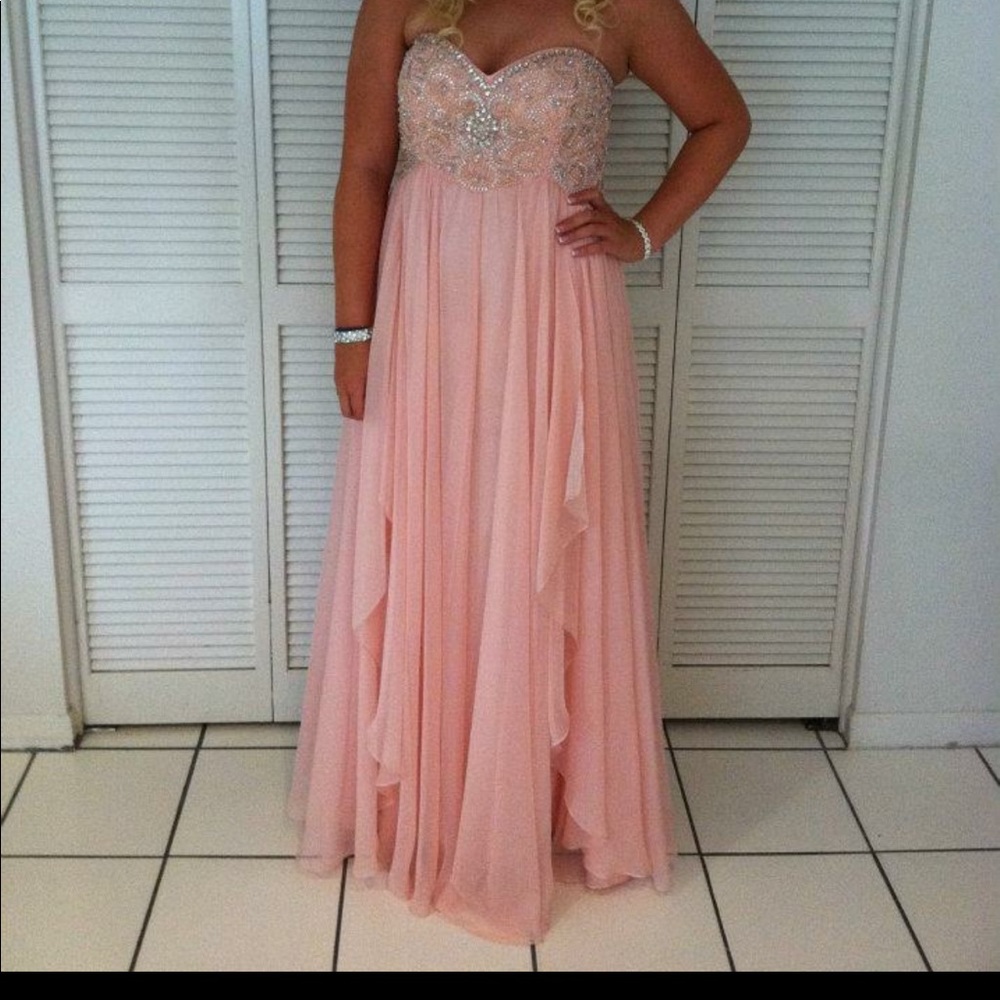 PINK PROM DRESS